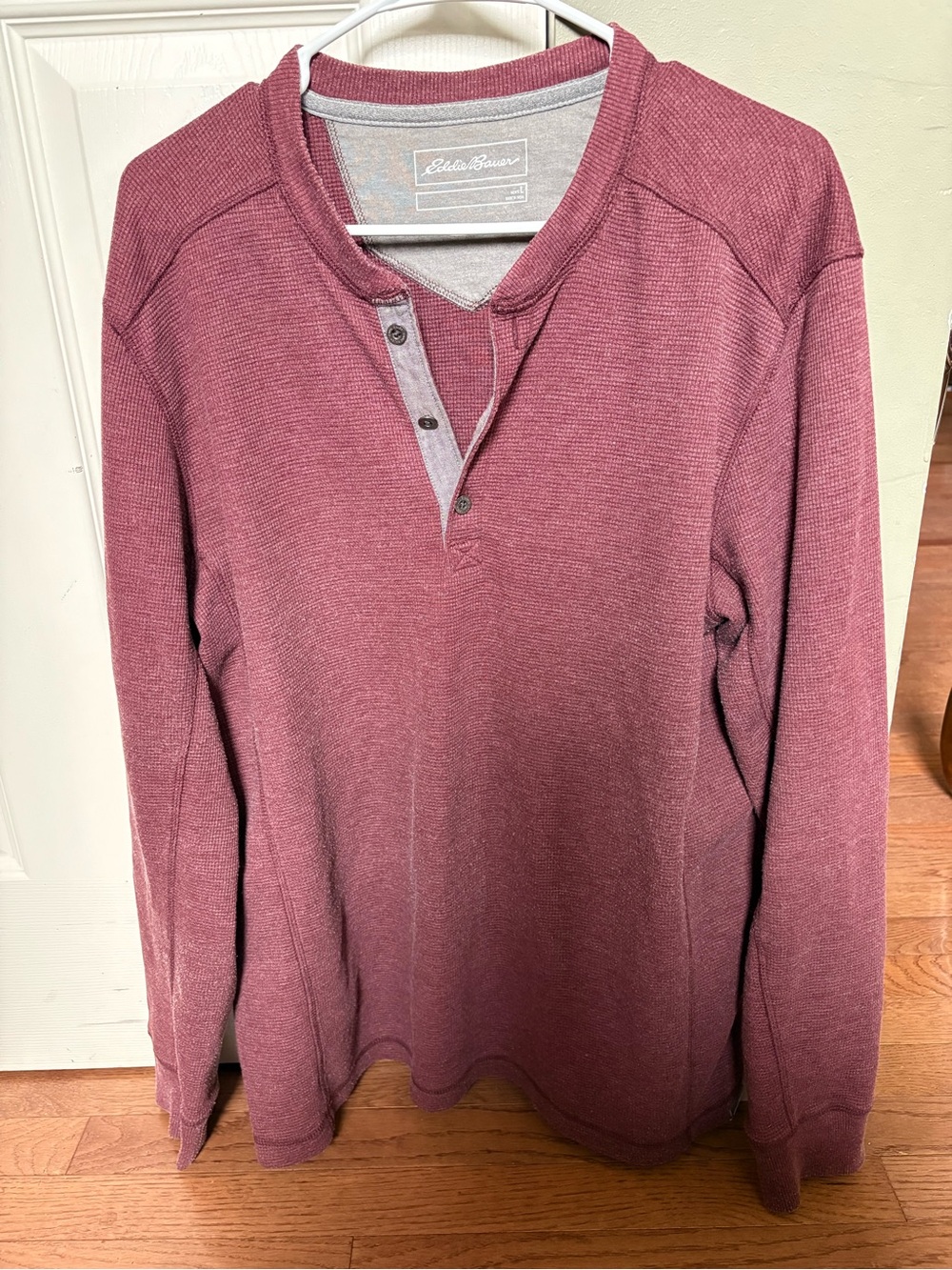 Eddie Bauer Men's Long Sleeve Henley